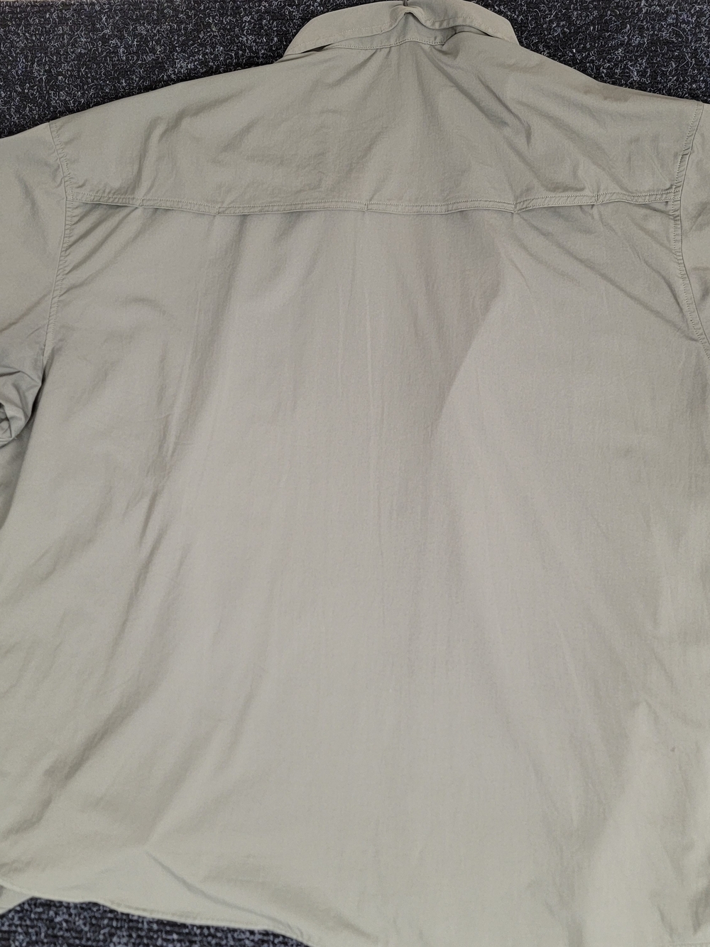 Poncho Men's 3XL Short Sleeve Shirt Magnetic Pockets Nylon Performance Outdoor - Picture 9 of 11